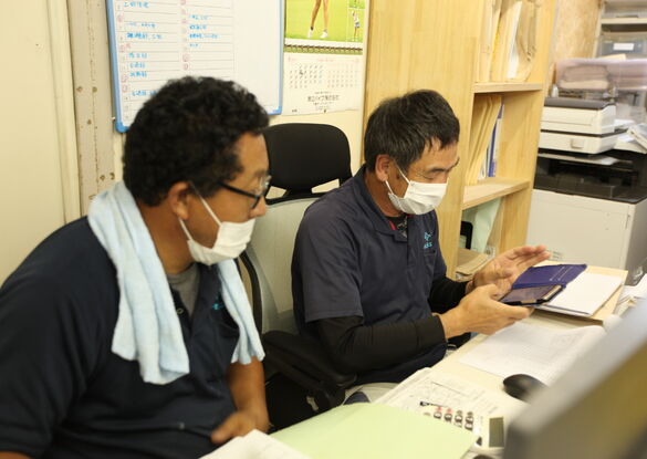 土木担当　設備担当